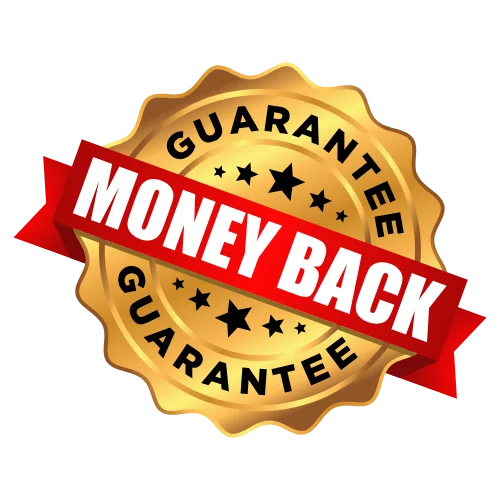 Money-back guarantee badge